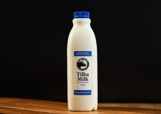 1 Litre Low Fat Unhomogenised Jersey Milk