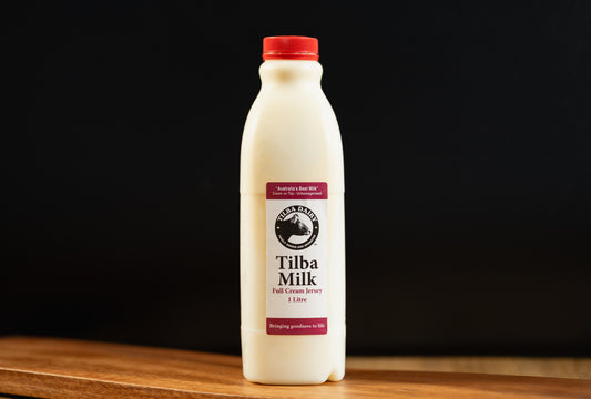 1 Litre Full Cream Unhomogenised Jersey Milk