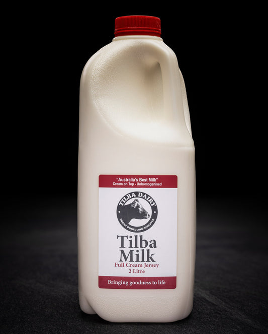 2 Litre Full Cream Unhomogenised Jersey Milk