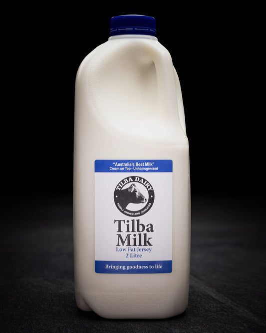 2 Litre Low Fat Unhomogenised Jersey Milk