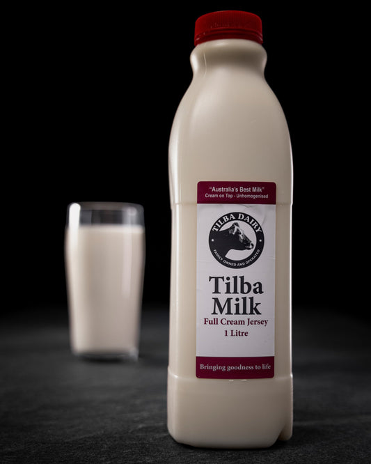 1 Litre Full Cream Unhomogenised Jersey Milk